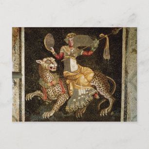 Mosaik of Dionysus ridning a Leopard c.180 AD Vykort