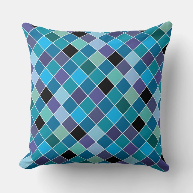 Mosaik på glas 11 kudde (Framsida)