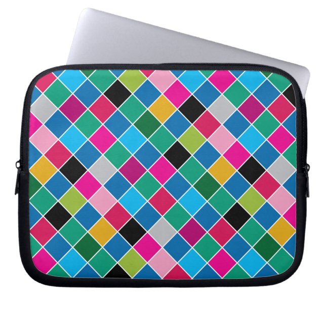 Mosaik på glas 9 laptop fodral (Framsidan)