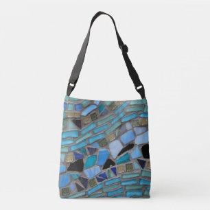 Mosaik Roligt Blue Design Axelväska