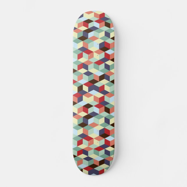 Mosaik, skridskor skateboard bräda 20,5 cm (Framsida)