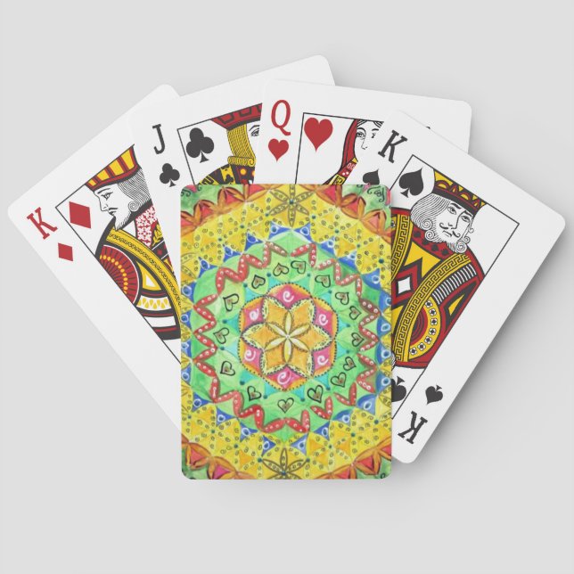 Mosaik Spel Kort (Baksidan)