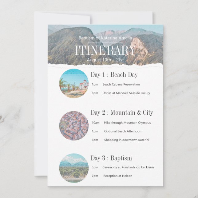 Mosaik Strand Resplan Inbjudningar (Framsida)