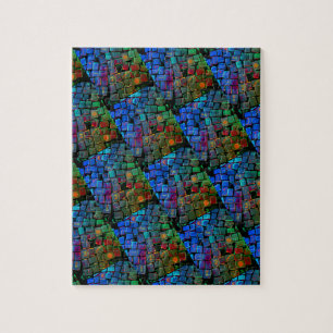 Mosaik Tile Jigszle Puzzle Pussel