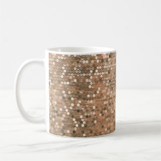 Mosaik-vintage med abstrakt och glo kaffemugg