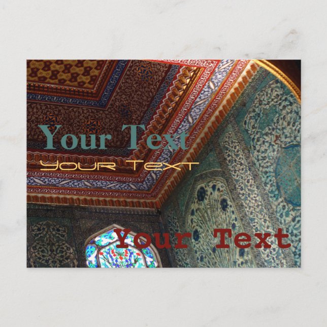 Mosaik - vykort (Framsida)