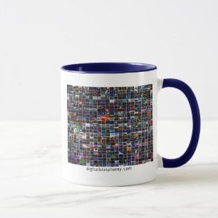 Mosaik X.25 för Digital hädelse 25 Mugg