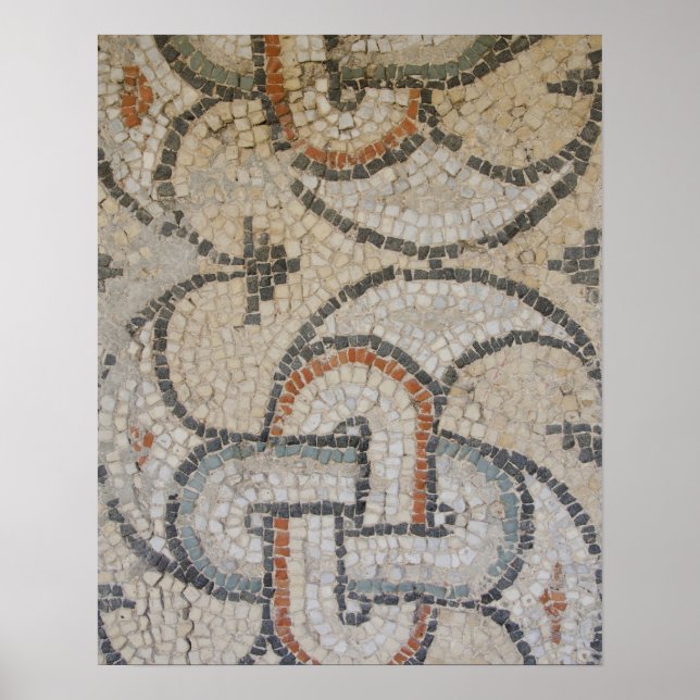 Mosaiker från Meydankapi, omkring 400-talet e.Kr. Poster (Framsidan)