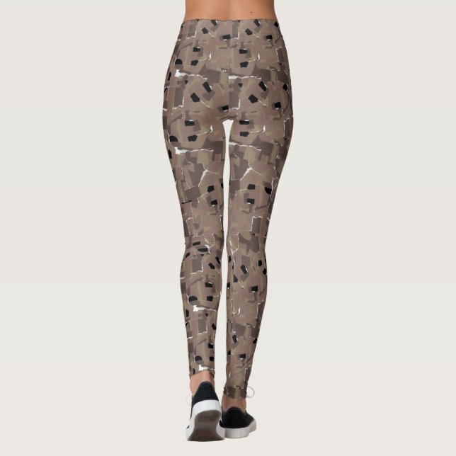 Mosaikfantasi Leggings (Baksida)