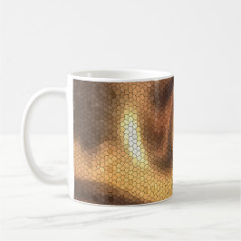 Mosaikfloden Chocolate Swirls Kaffemugg