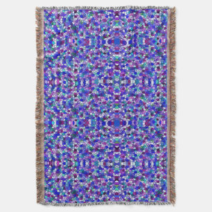 Mosaikglas Mönsterfilt Filt