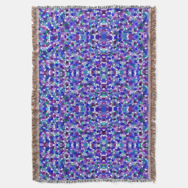 Mosaikglas Mönsterfilt Filt (Framsidan Vertikal)
