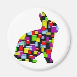 mosaikkanin magnet