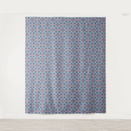 Mosaikmönster Dammigt Blått