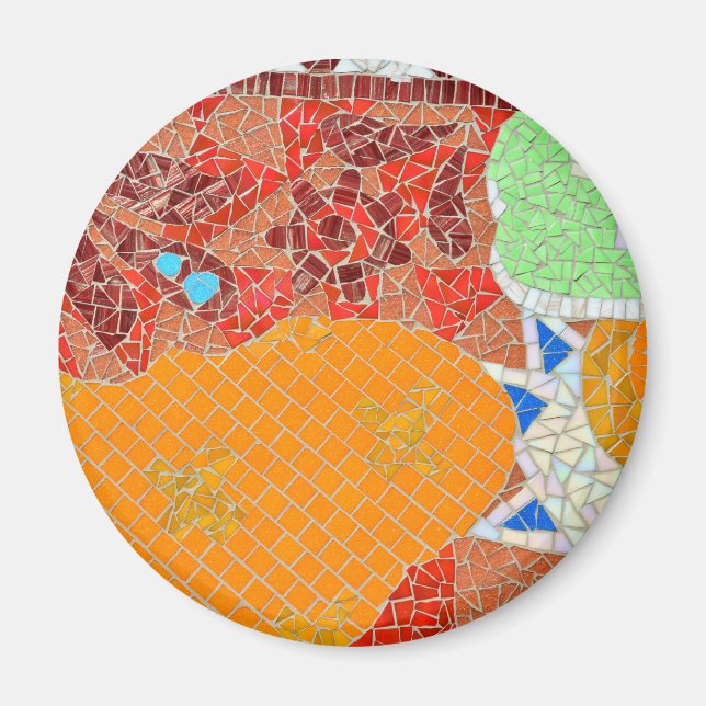 Mosaikplattor - fel brutet protokoll för puzzle i  magnet (Framsidan)