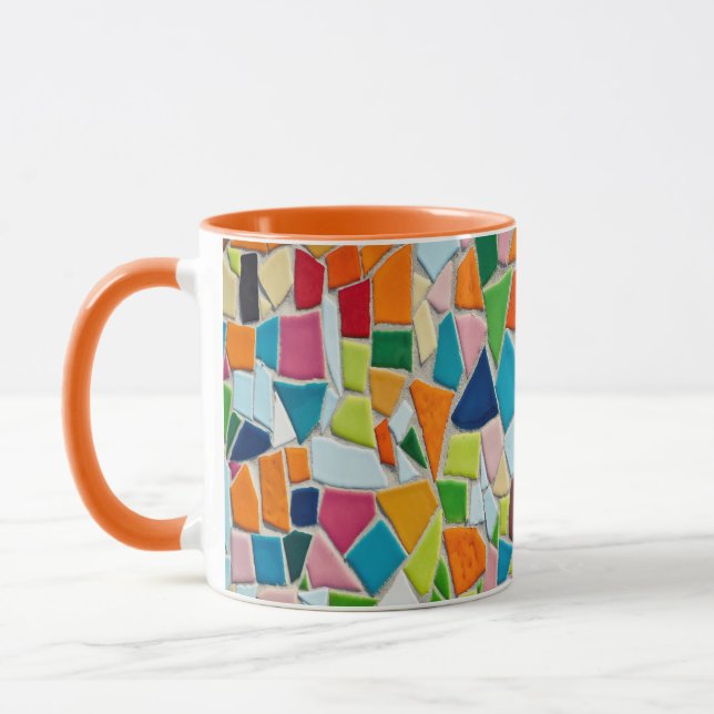 mosaikplattor kaffekopp (Vänster)