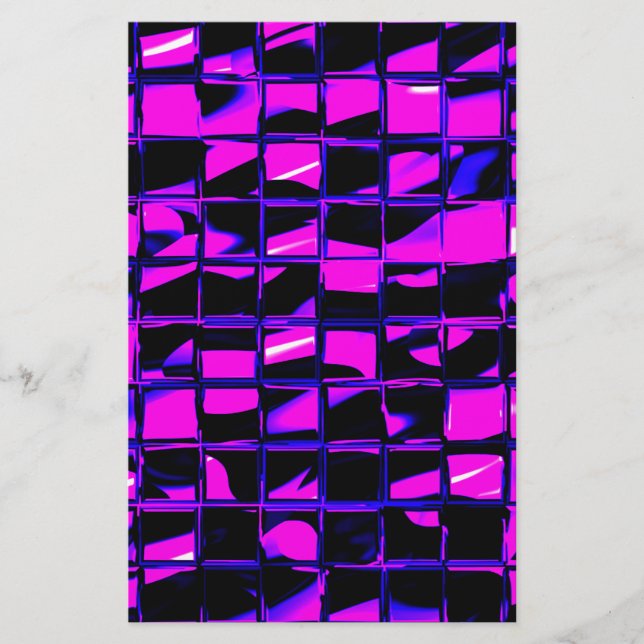 Mosaikplattor (lila) (Framsida)