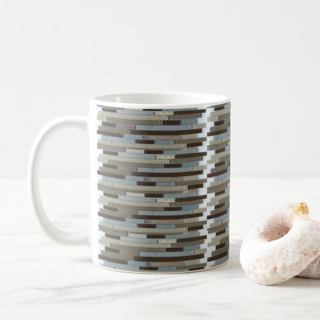 Mosaikrandig mugg (Med munk)
