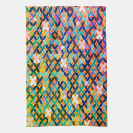 Mosaiktorn i Medelhavet Kökshandduk