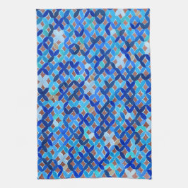 Mosaiktorn i Medelhavet Kökshandduk