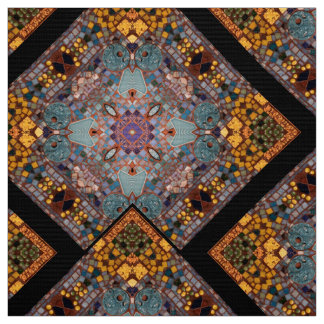 Mosaikträdgård Tyg