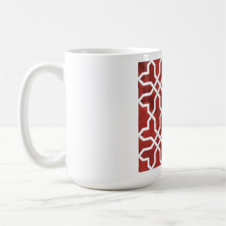 Mosaïque andalouse rouge ALHAMBRA Kaffemugg