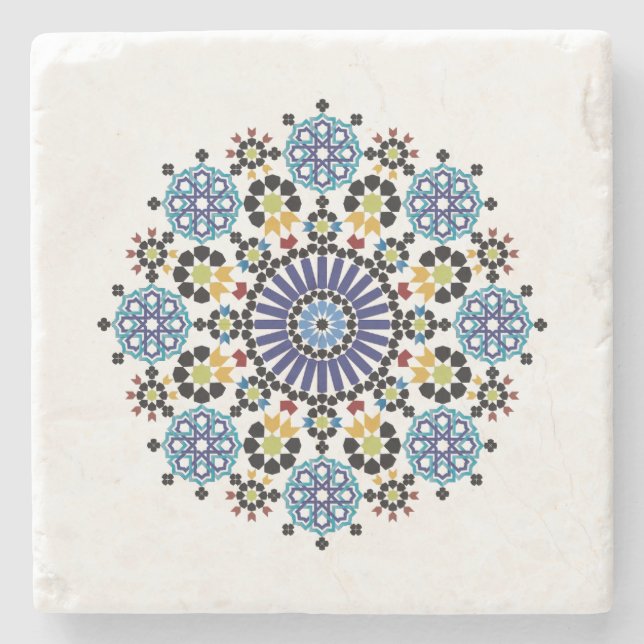 Mosaïque Marocain! Zellige Marocain Stenunderlägg (Framsidan)