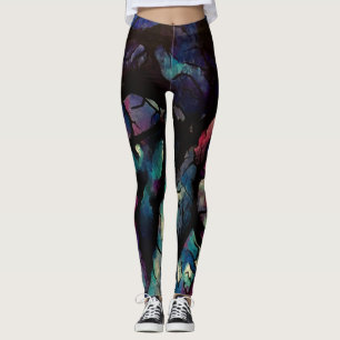 Mosaisk damasker leggings