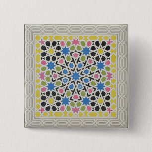 Mosaisk design från Alhambraen, från 'araben Knapp