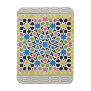 Mosaisk design från Alhambraen, från 'araben Magnet