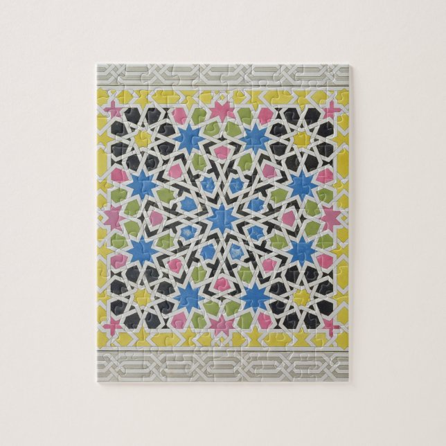 Mosaisk design från Alhambraen, från 'araben Pussel (Vertikal)