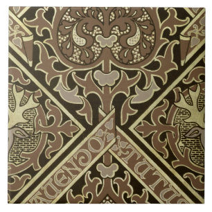 Mosaisk ecklesiastisk tapetdesign kakelplatta