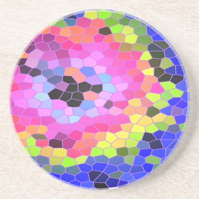 Mosaisk kustfartyg underlägg sandsten (Framsidan)