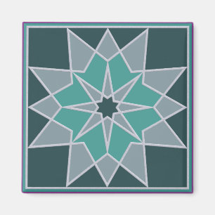 Mosaisk mönstermagnet magnet