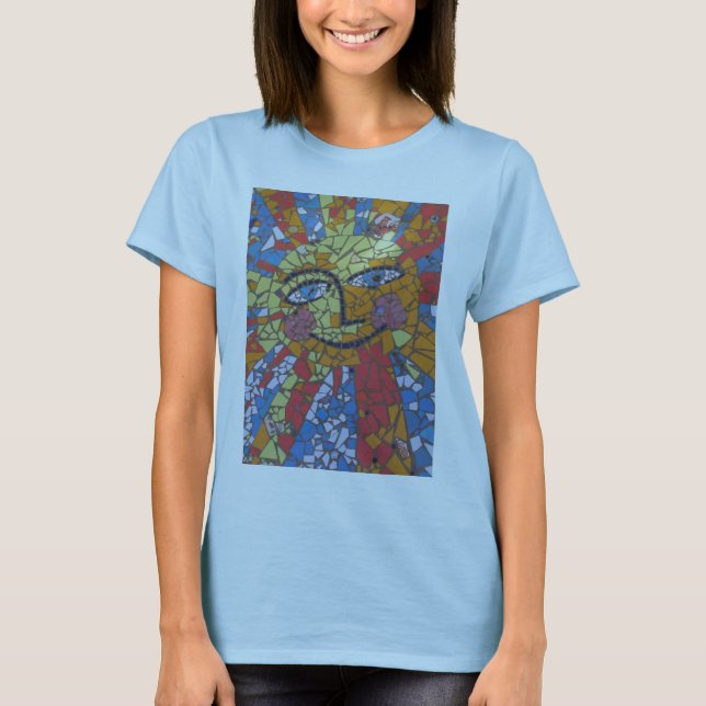 Mosaisk sol tee (Framsida)