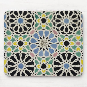 Mosaisk trottoar i Alhambraen, från 'araben Musmatta