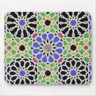 Mosaisk trottoar i logen av sultanen musmatta