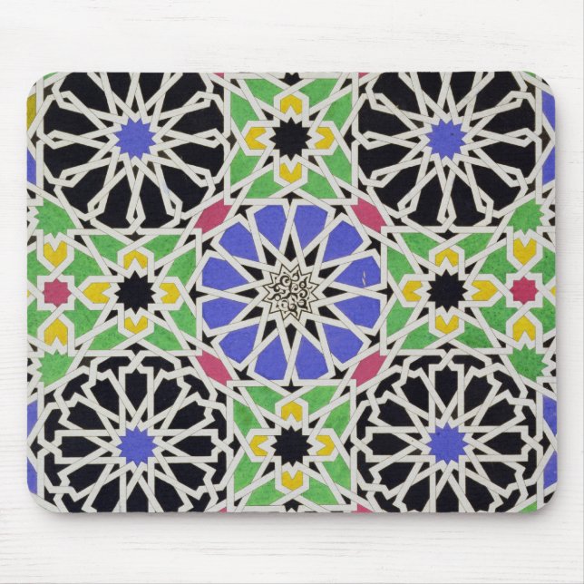 Mosaisk trottoar i logen av sultanen musmatta (Framsidan)