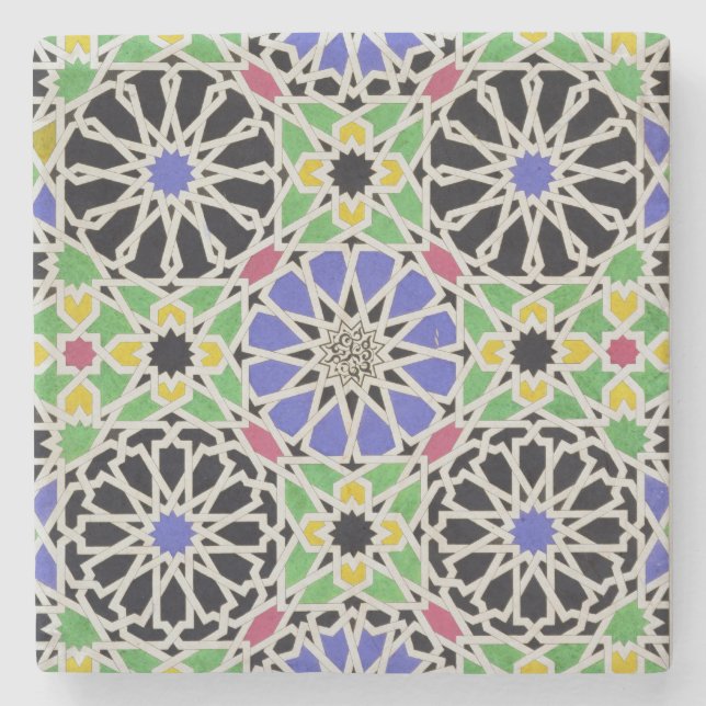 Mosaisk trottoar i logen av sultanen stenunderlägg (Framsidan)