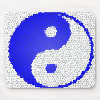 Mosaisk Yin Yang designdator Mousepad Musmatta