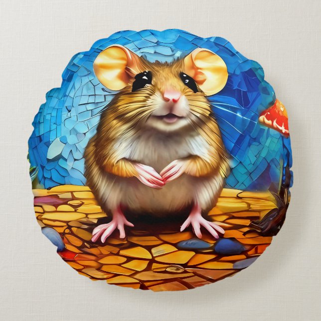 Mosaiska kuddar och kuddar (Framsidan)