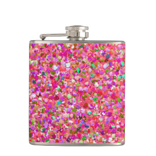 Mosaiskt modernt grusglitter #4 för multifärgad fickplunta