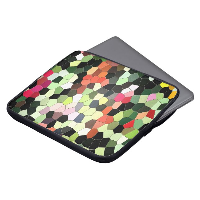 Mosaiskt Roligt.... Laptop Fodral (Framsida topp)