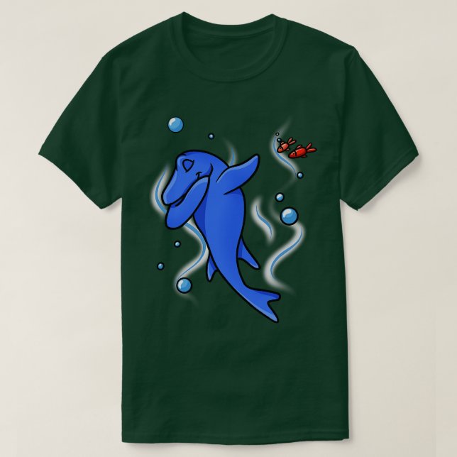 Mosasaurus Dabbing T Shirt (Design framsida)