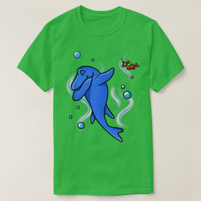 Mosasaurus Dabbing T Shirt (Design framsida)