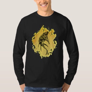 Mosasaurus Dinosaur Motif PreHistorif Predator Din T Shirt
