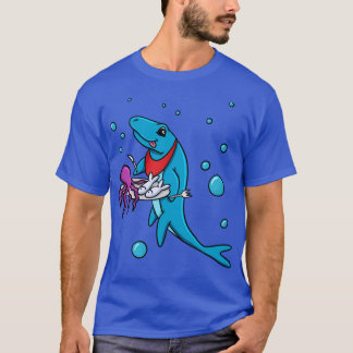 Mosasaurus Eating T Shirt
