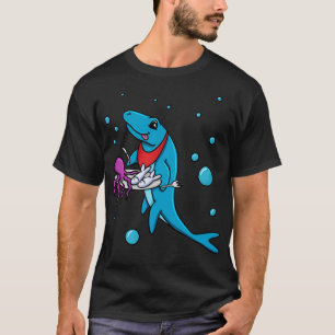 Mosasaurus Eating T Shirt