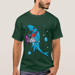 Mosasaurus Eating T Shirt