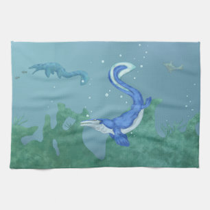 Mosasaurus Kökshandduk